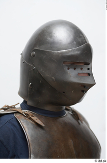 Photos Medieval Knight in plate armor 6 army head helmet…